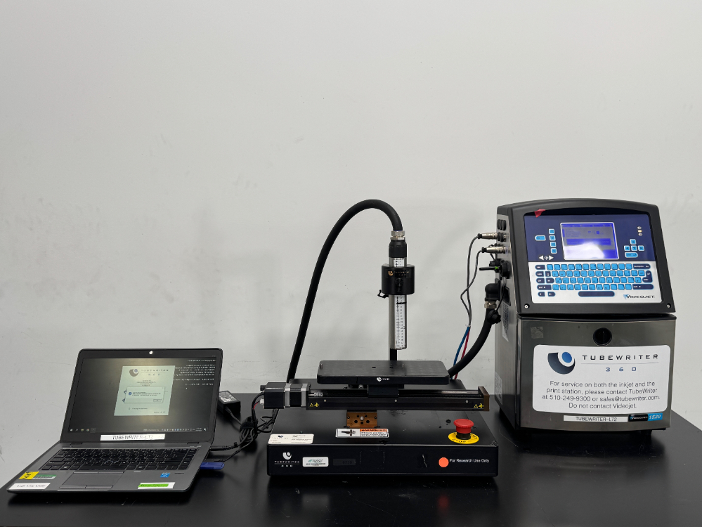 Image of California Advanced Labeling TubeWriter 360 w/ VideoJet 1520